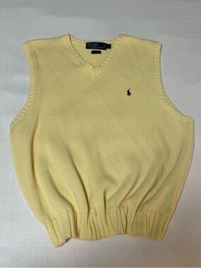 POLO Butter Yellow Vest